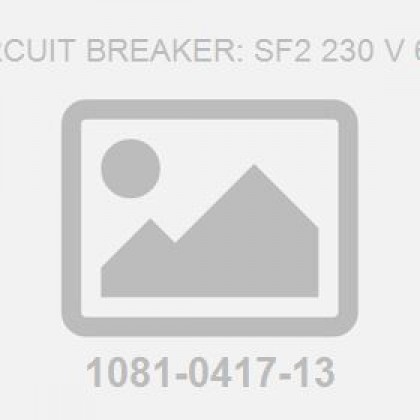 Circuit Breaker: Sf2 230 V 6.3-